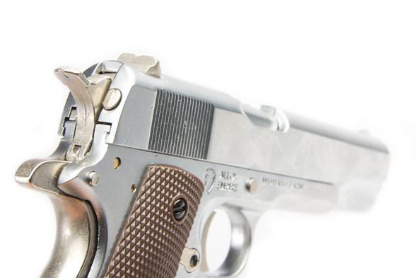 Blackcat Airsoft 1/2 Scale High Precision Mini Model Gun 1911 - Silver