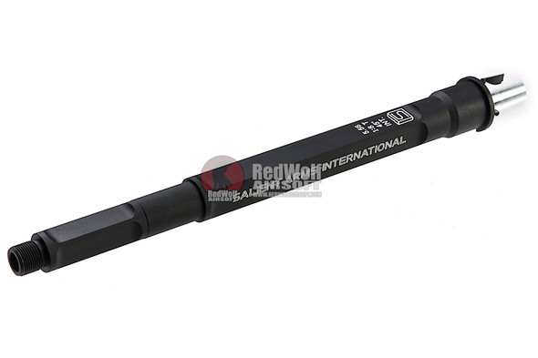 G&P Aluminum SAI 10 inch Taper Square Outer Barrel for G&P Front Set / RAS Series AEG  (14mm CW) - Black