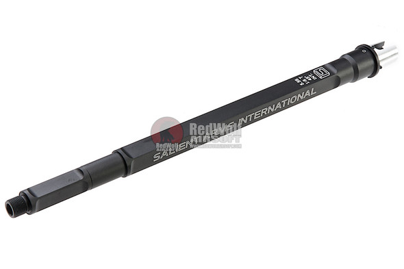 G&P Aluminum SAI 13 inch Taper Square Outer Barrel for G&P Front Set / RAS Series AEG  (14mm CCW) - Black
