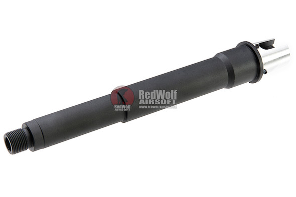 G&P Aluminum 6.5 inch Taper Outer Barrel for G&P Front Set / RAS Series AEG  (14mm CW) - Black
