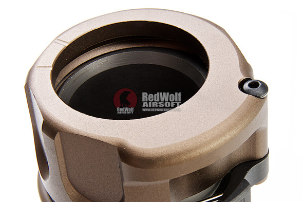 Angry Gun Warden Blast Dummy with Type A Muzzle Brake - FDE (14mm CCW)