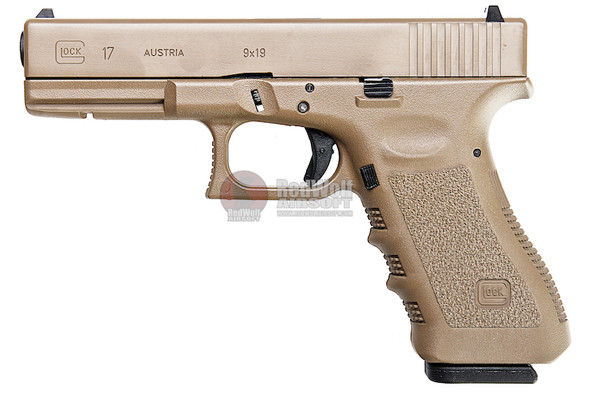 RWC Umarex Glock 17 Gen 3 GBB Airsoft Pistol (Cerakote Glock FDE)