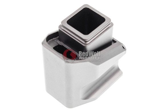 JDG Floyds Licensed Magazine Extension Pad for Tokyo Marui / WE G Series GBB Airsoft - Grey