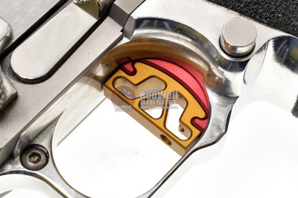COWCOW Technology Module Trigger Shoe B  for Tokyo Marui Hi-Capa & 1911 GBB Pistol - Gold