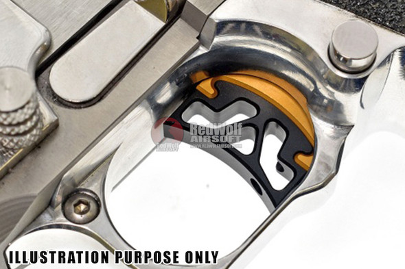 COWCOW Technology Module Trigger Shoe B  for Tokyo Marui Hi-Capa & 1911 GBB Pistol - Red