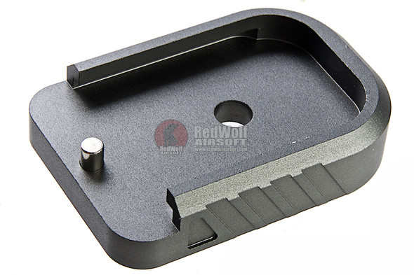 Dynamic Precision Instinct Mag Base Type A for Tokyo Marui Hi-Capa Series GBB Pistol - Grey