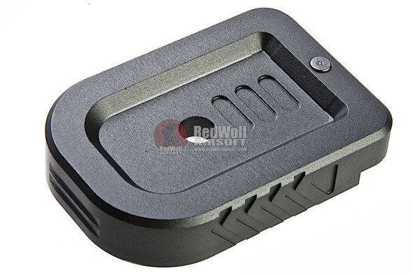 Dynamic Precision Instinct Mag Base Type B for Tokyo Marui Hi-Capa Series GBB Pistol - Grey