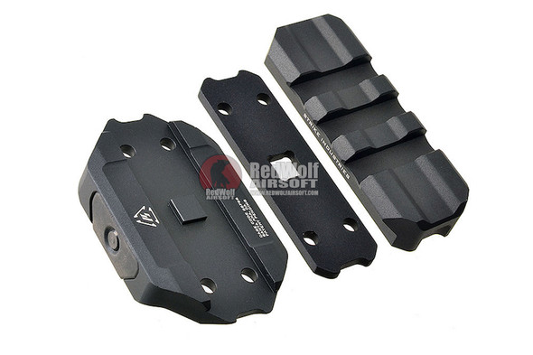 Strike Industries R.E.X. Riser Picatinny Mount for M4 GBBR - Black