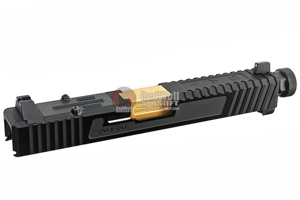 EMG SAI Tier One Slide Kit w/ RMR Cut (by G&P) - Gold Barrel for Tokyo Marui G17 GBB Pistol
