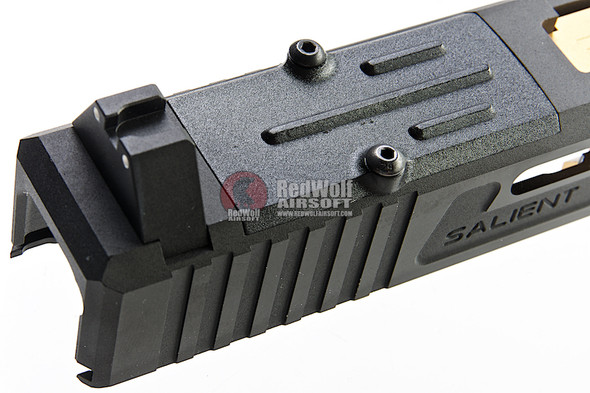 EMG SAI Tier One Slide Kit w/ RMR Cut (by G&P) - Gold Barrel for Tokyo Marui G17 GBB Pistol