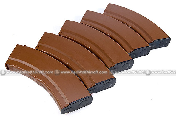 MAG AK47 Magazine (100 rounds AEG Magazine, AKM Type) - 5pcs/box
