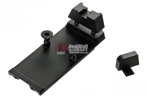 GK Tactical SIG Sauer M17 / M18 Airsoft RMR Mount Base with Sight Set