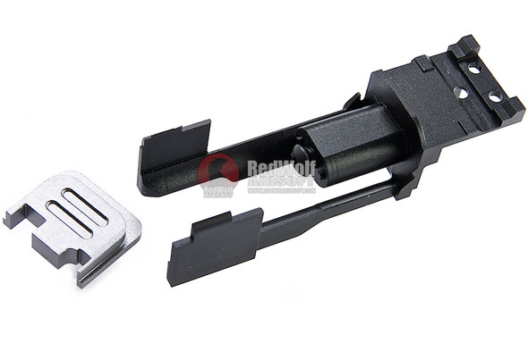 Dynamic Precision VFC Glock 17 Enhanced Bolt with Back Plate (Type A) - Grey