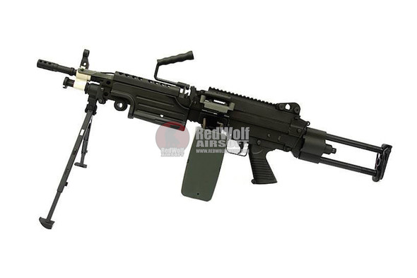A&K M249 PARA Airsoft LMG AEG - Black