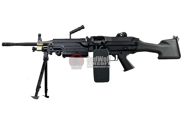 A&K M249 MKII Airsoft LMG AEG - Black