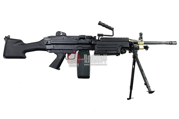 A&K M249 MKII Airsoft LMG AEG - Black