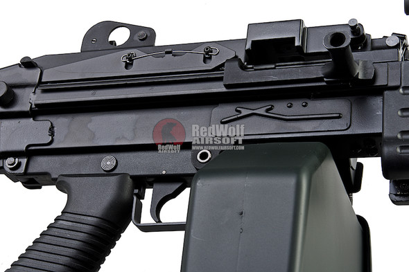 A&K M249 MKII Airsoft LMG AEG - Black