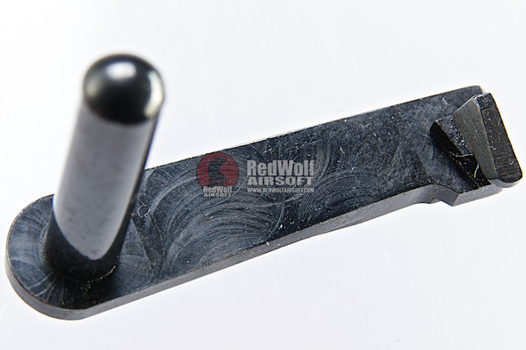 Airsoft Masterpiece Hi Capa Slide Stop (CNC Steel, Type 2) - Black