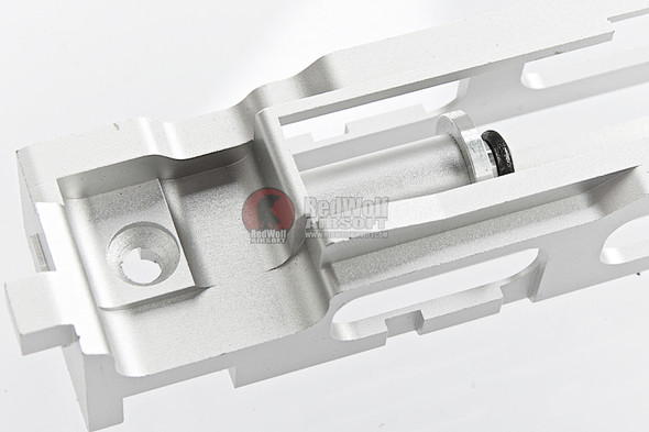 COWCOW Technology Aluminum CNC Blowback Unit for Tokyo Marui G17 GBB Pistol - Silver