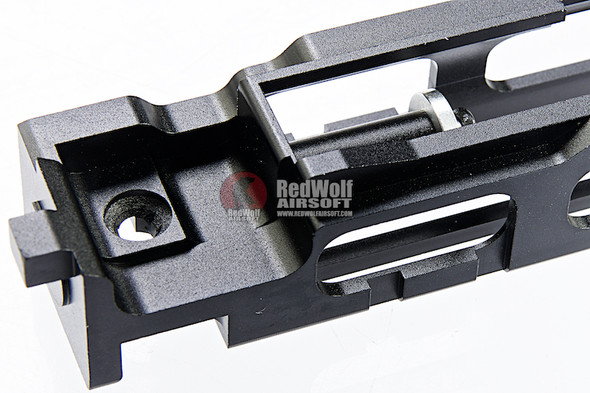 COWCOW Technology Tokyo Marui G17 Blowback Unit (BBU, CNC Aluminum) - Black