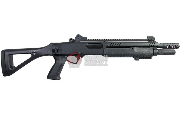 VFC FABARM STF 12 Compact 11 inch Gas Airsoft Shotgun - Black