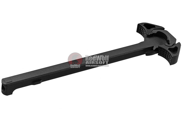 Z-Parts URG-I Airborne Charging Handle (Aluminum) for GHK M4 GBBR Airsoft - Black