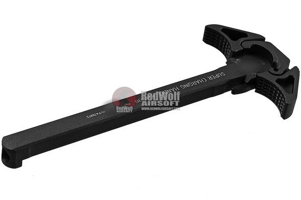 Z-Parts 5.56 Super Charging Handle (Aluminum) for Tokyo Marui M4 MWS GBBR Airsoft - Black