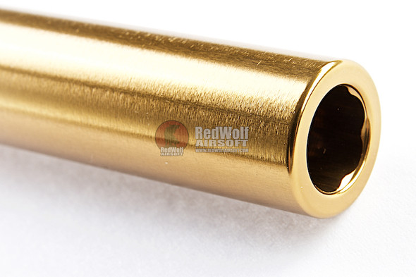 Guarder Aluminum CNC Titanium Golden Outer Barrel for Tokyo Marui Model 17 GBB Pistol