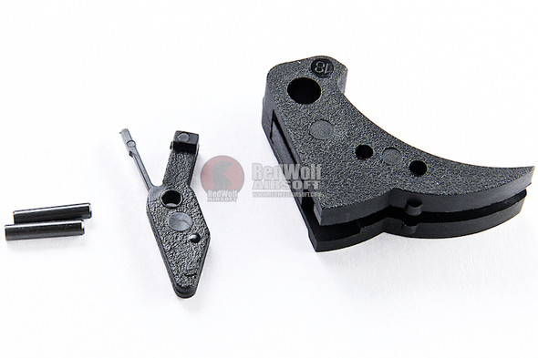 Guarder Smooth Trigger & Lever Group for Tokyo Marui Model 17 / 22 / 26 / 34 - Black