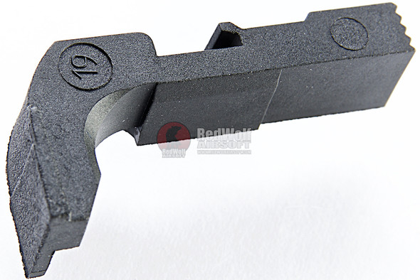 Guarder Extended Magazine Release for Tokyo Marui Model 19 GBB Pistol - Black