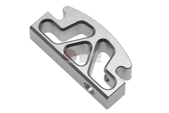 COWCOW Technology Module Trigger Shoe C for Tokyo Marui Hi-Capa & 1911 GBB Pistol - Silver