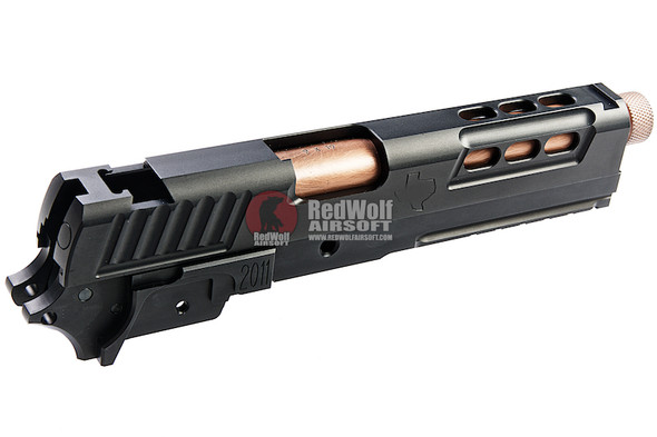 Gunsmith Bros STI DVC Tactical Slide Set for Tokyo Marui Hi-Capa GBB Series -Black