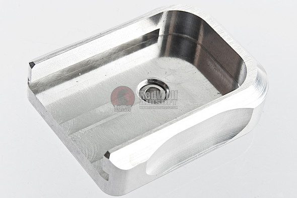 Gunsmith Bros STI Tactical Magazine Base Pad - Silver