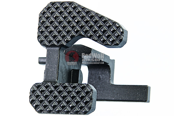 Angry Gun Tokyo Marui MWS GBBR Airsoft Bolt Stop (CNC Steel) - Maritime Version