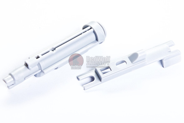 G&P Tokyo Marui MWS GBBR Airsoft Reinforced Drop in Complete Nozzle Set - Gray