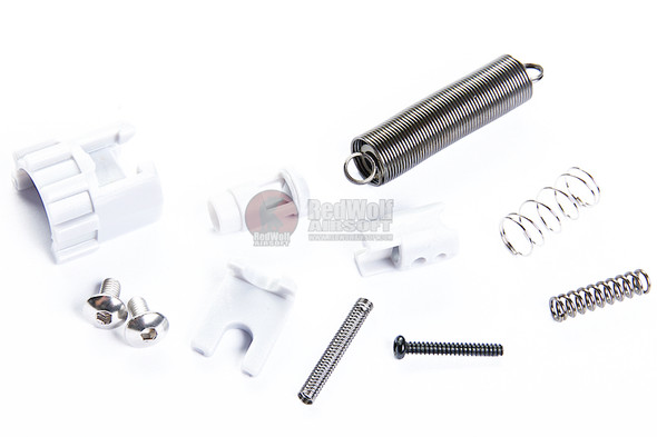 G&P Tokyo Marui MWS GBBR Airsoft Reinforced Drop in Complete Nozzle Set - Gray