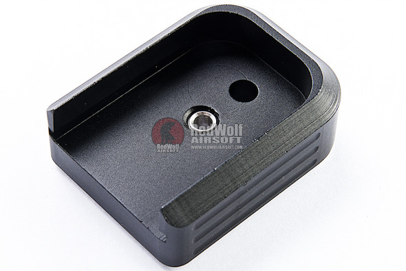 JL Progression Tokyo Marui Hi Capa GBB Series Magazine Base Pad (MagShoe) - Black, Aluminum