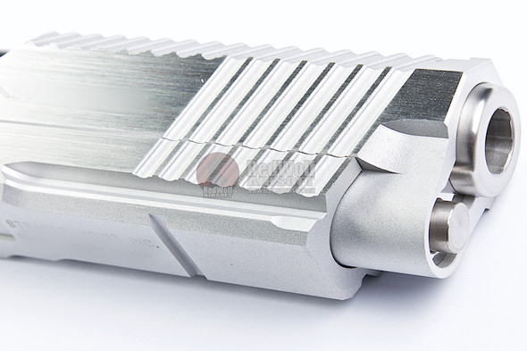 Gunsmith Bros CNC Aluminum SV Formula Standard Slide Set for Tokyo Marui Hi-Capa 5.1 GBB Pistol - Silver