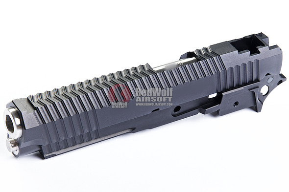 Gunsmith Bros CNC Aluminum SV Formula Standard Slide Set for Tokyo Marui Hi-Capa 5.1 GBB Pistol - Black