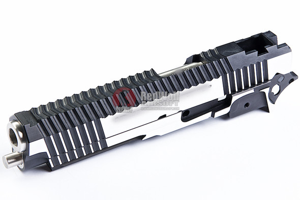Gunsmith Bros CNC Aluminum SV Formula Standard Slide Set for Tokyo Marui Hi-Capa 5.1 GBB Pistol - 2 Tone