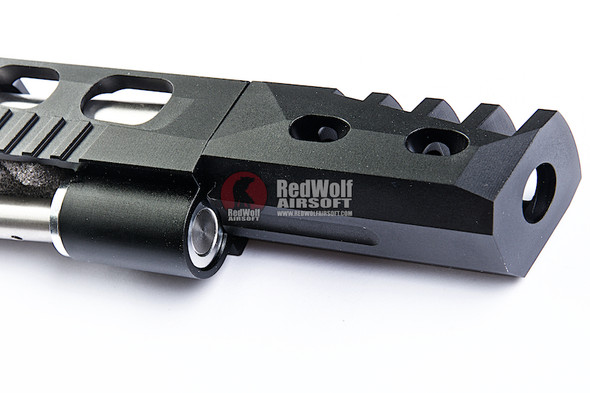 Gunsmith Bros CNC Aluminum Ultra Cut Open Upper Set for Tokyo Marui Hi Capa GBB Series - Black