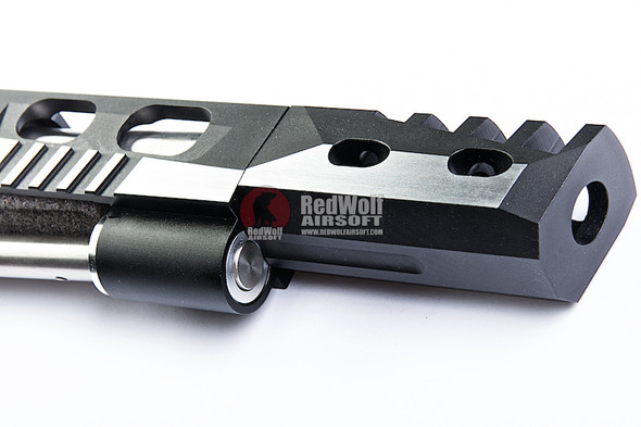 Gunsmith Bros CNC Aluminum Ultra Cut Open Upper Set for Tokyo Marui Hi Capa GBB Series - 2 Tone