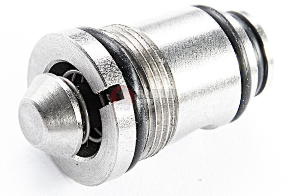 Guarder High Output Gas Release Valve (Stainless Steel) for Tokyo Marui / KJ G-Series GBB Pistol