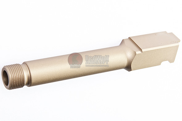 Pro Arms VFC Glock 19x Threaded Outer Barrel (14mm CCW, CNC Aluminum) - FDE