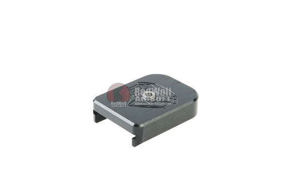 Airsoft Masterpiece Hi Capa Magazine Base (Aluminum, SV Infinity Diamond) - Black