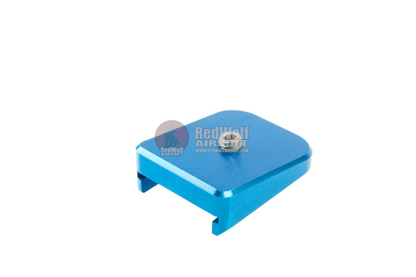 Airsoft Masterpiece Hi Capa Magazine Base (Aluminum) - Blue