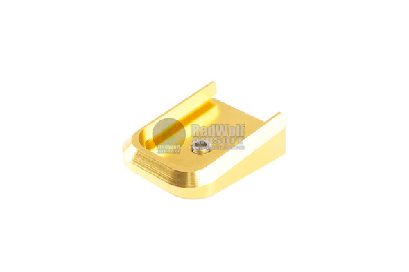 Airsoft Masterpiece Hi Capa Magazine Base (Aluminum)- Gold