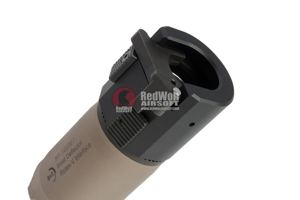 B&T Blast Deflector Rotex V - Airsoft Dummy Suppressor Ver. (ASG License, by Angry Gun)