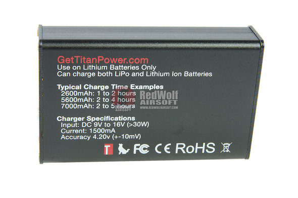 Titan Power Digital Charger for Li-Po/Li-Ion (110v-240v) (EU Plug)