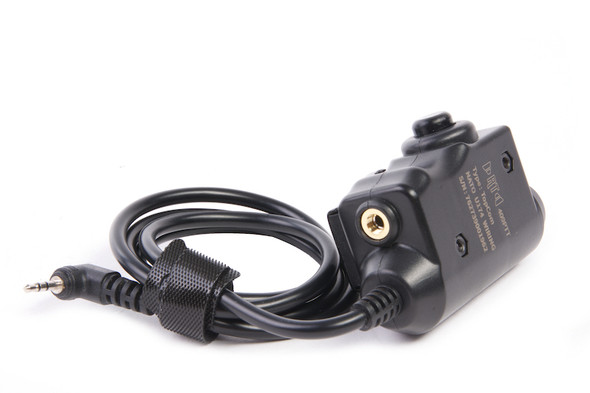 Roger Tech 409 Tactical PTT - Topcom Version for all NATO Standard Headset with Nexus TP-120
